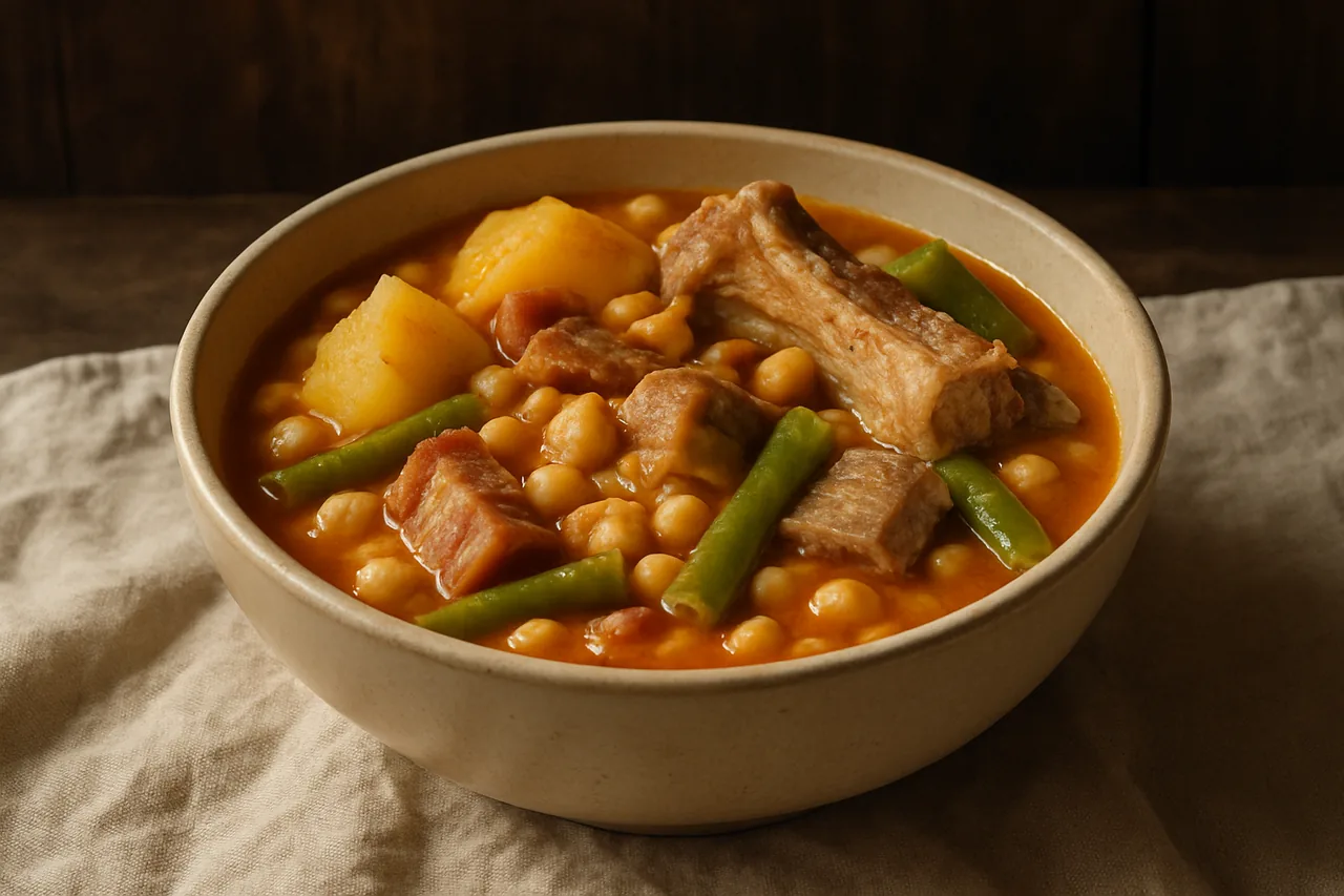 Rancho de la abuela — receta canaria