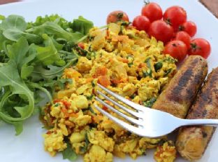 Revuelto — receta canaria