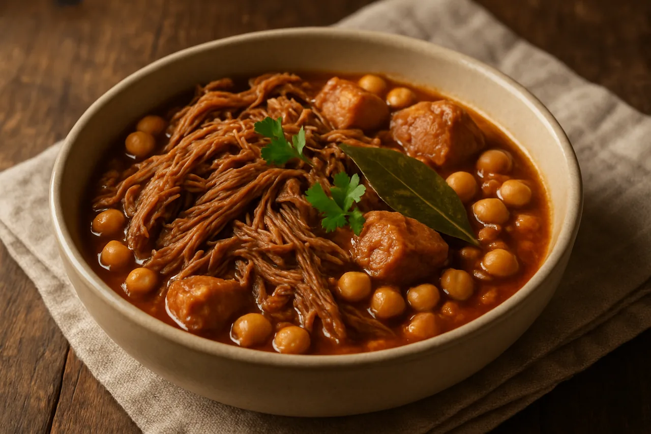 Ropa vieja — receta canaria