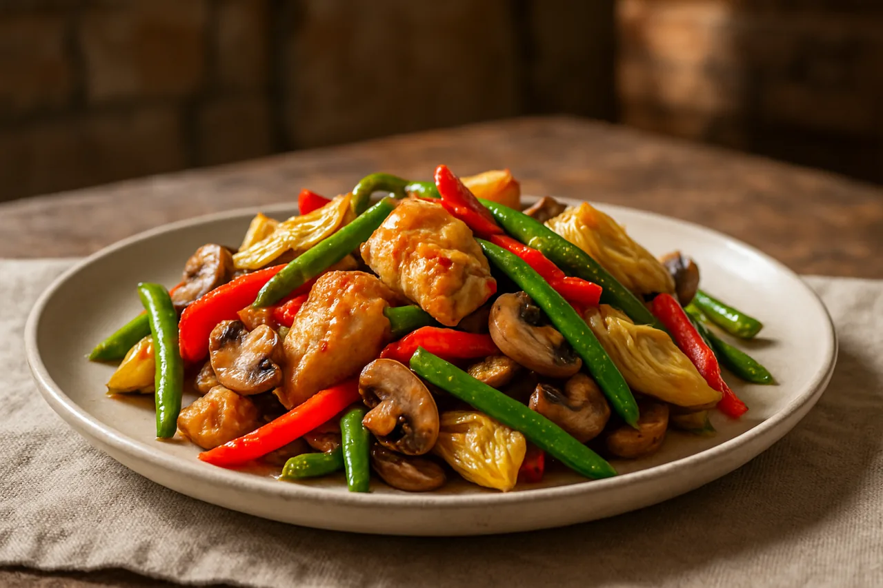 Foto de Salteado de Pollo con Verduras