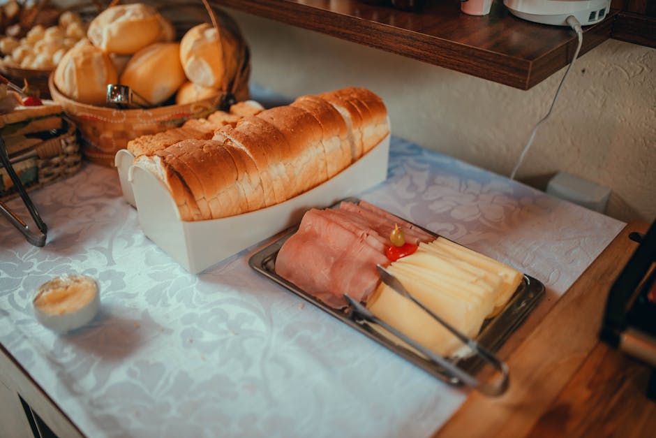 Foto de Sanjacobos de Setas, Jamón y Queso con Salsa de Piquillos