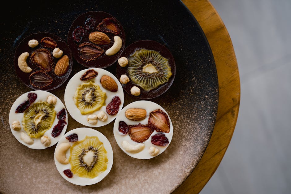 Foto de Saquitos de Chocolate y Frutos Secos