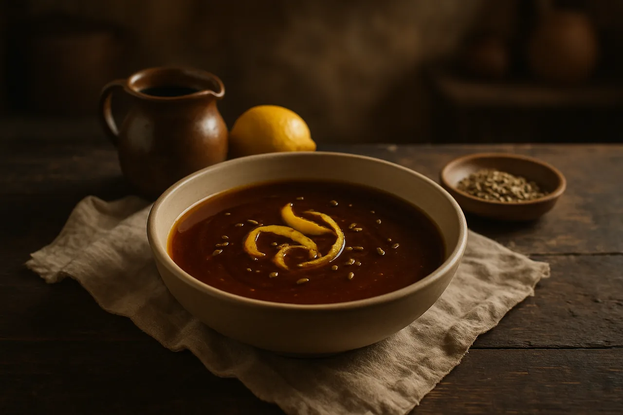 Sopa de miel — receta canaria