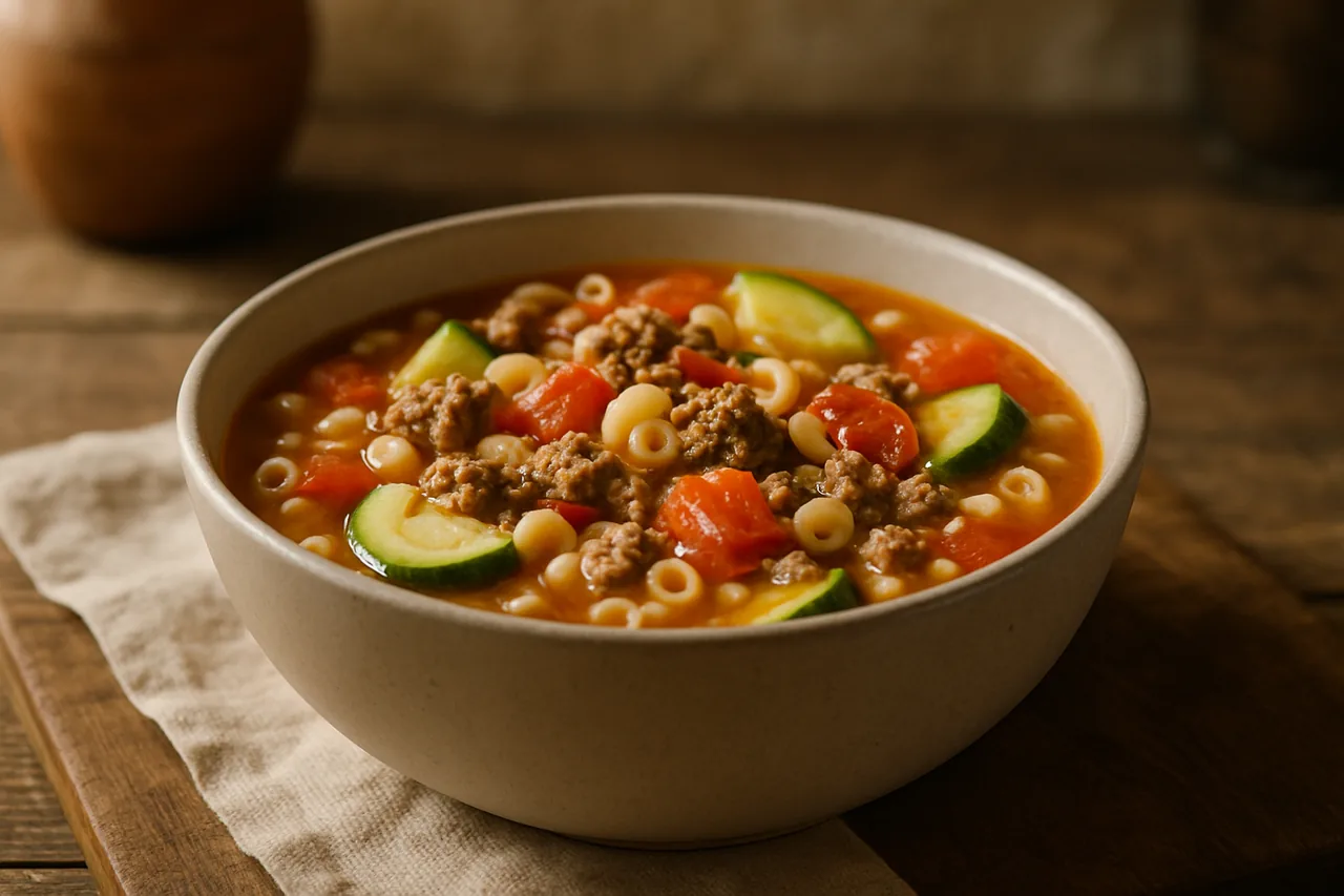 Foto de Sopa de Picadillo