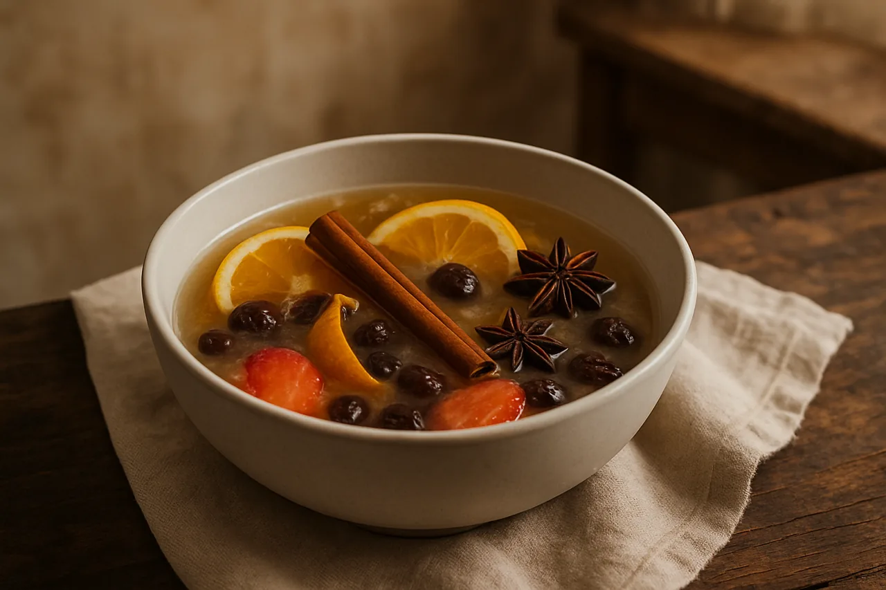Foto de Sopa de Txakoli con Frutas