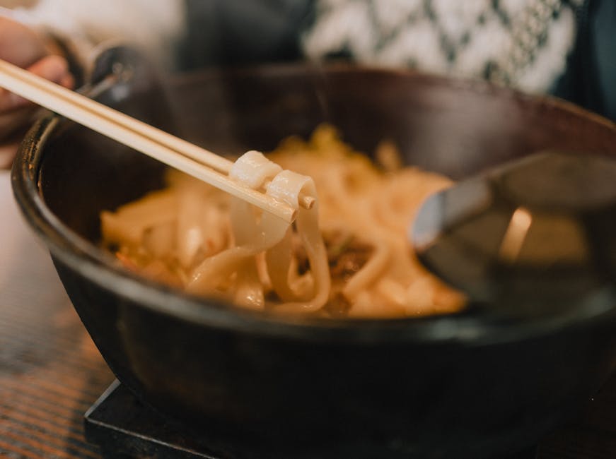 Foto de Sopa Japonesa de Pollo y Udon