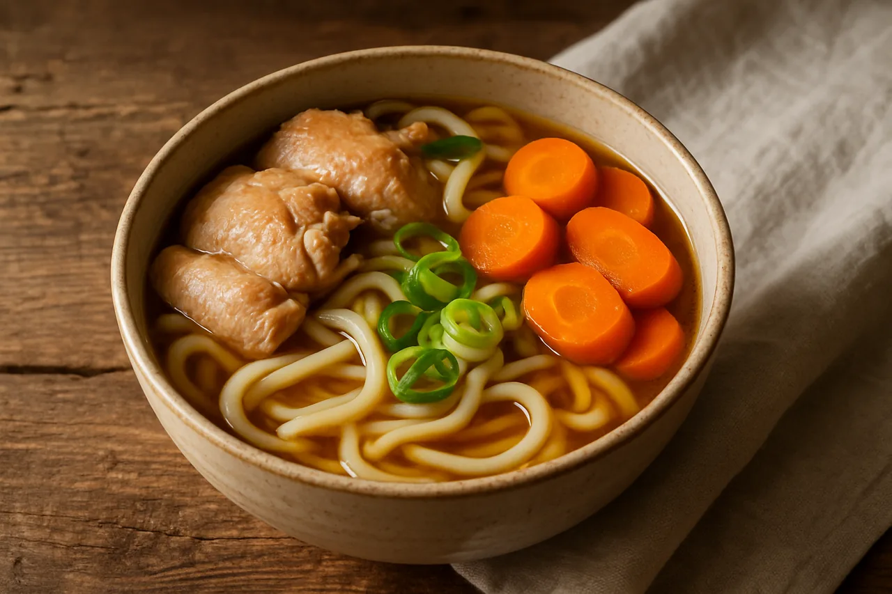 Foto de Sopa Japonesa de Pollo y Udon