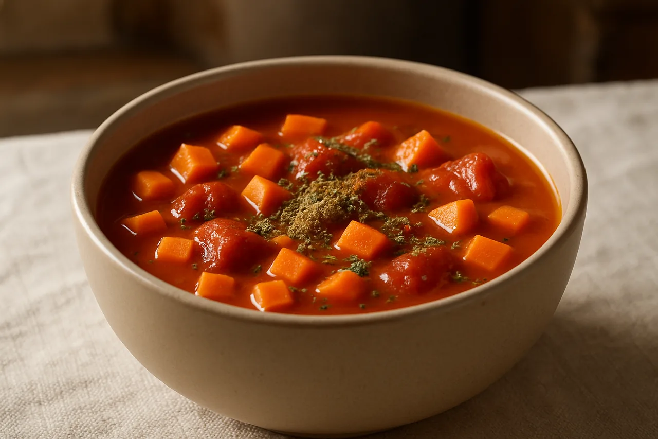 Foto de Sopa Tradicional de Tomates y Zanahorias