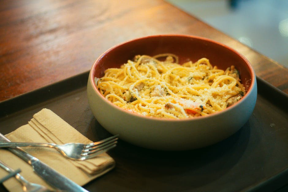 Foto de Tallarines a la Carbonara