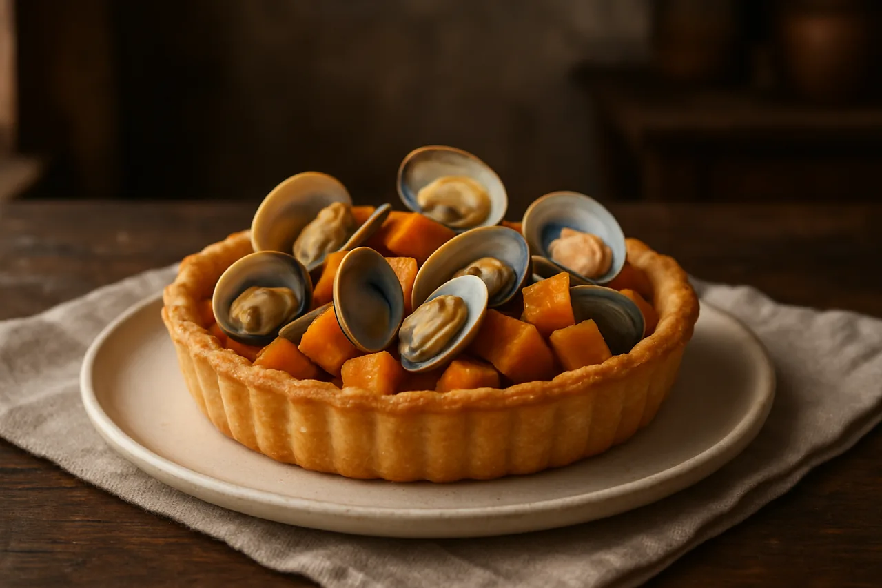 Foto de Tarta de Almejas y Calabaza