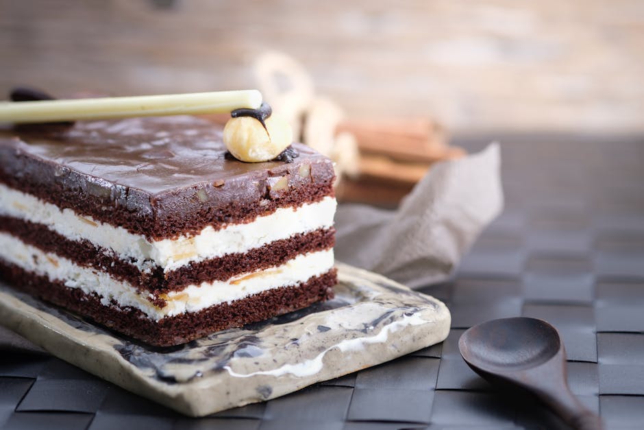 Foto de Tarta de avellana con chocolate