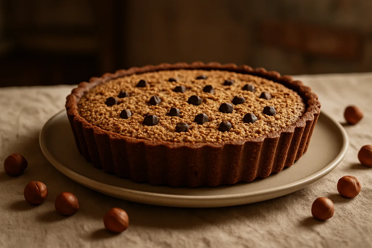 Foto de Tarta de avellana con chocolate