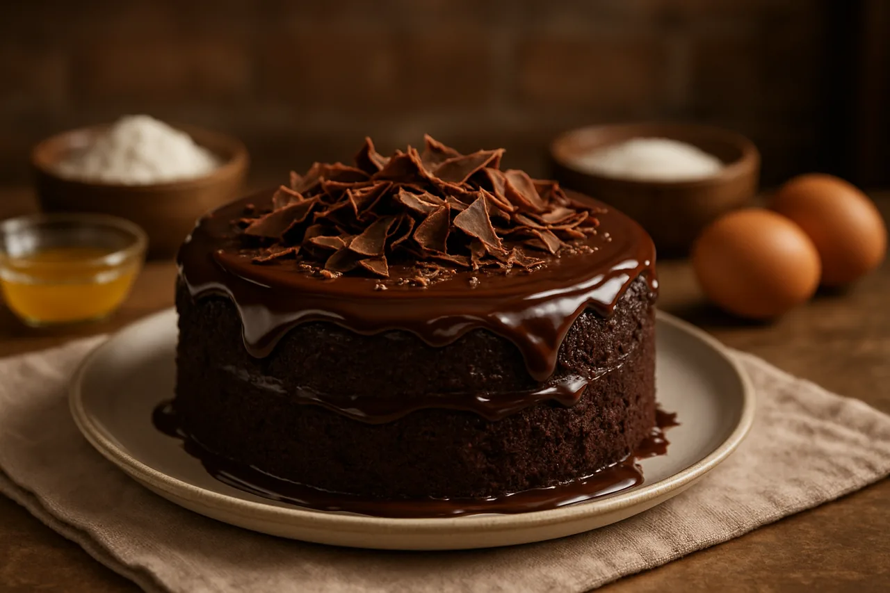 Foto de Tarta de Chocolate Tradicional