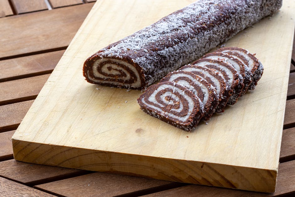 Foto de Tarta de Coco y Cacao