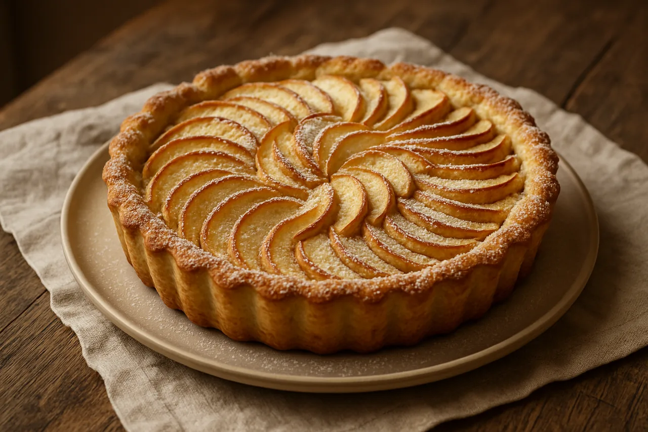Tarta de manzana — receta canaria