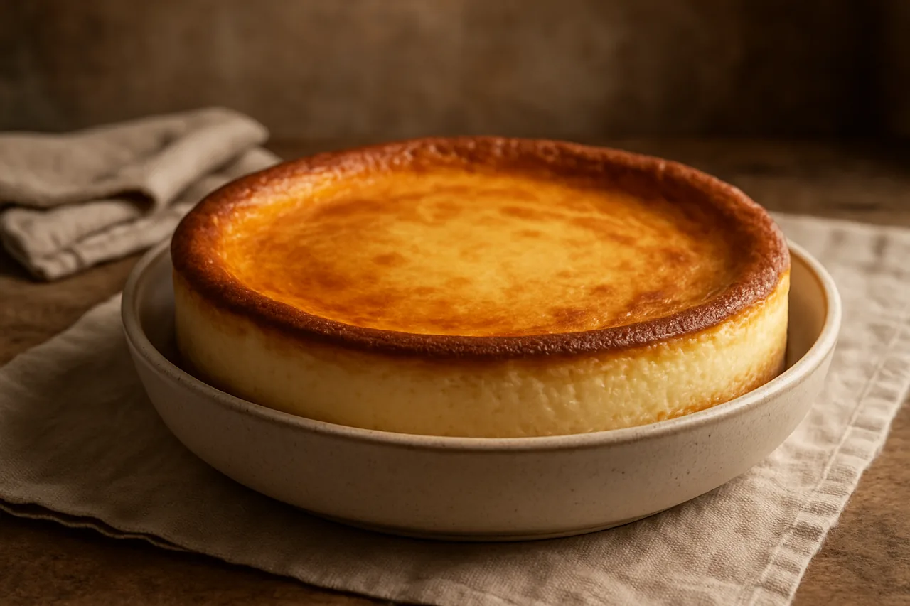 Foto de Tarta de queso al horno fácil