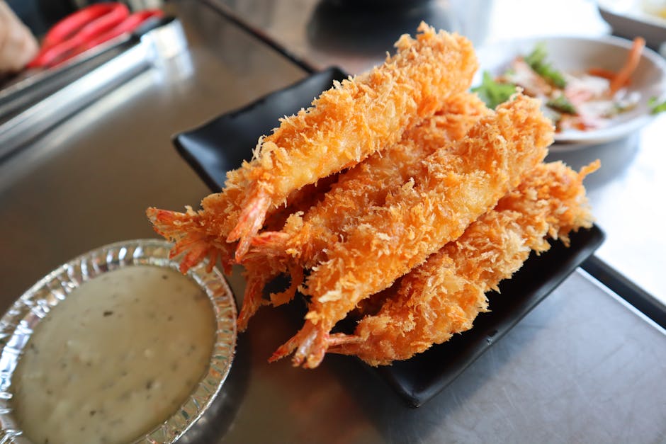 Foto de Tempura de verduras y langostinos