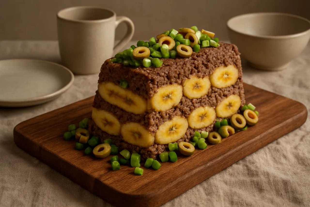 Foto de Terrina de Carne Picada y Plátano