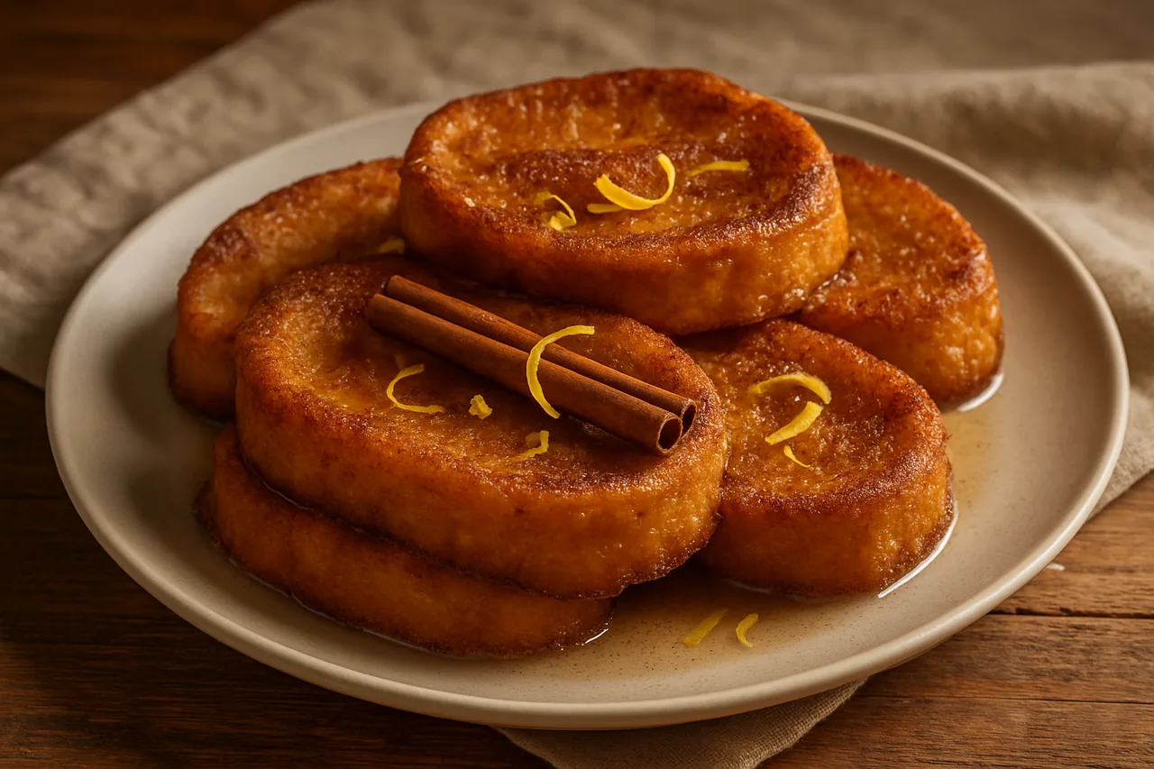Torrijas — receta canaria