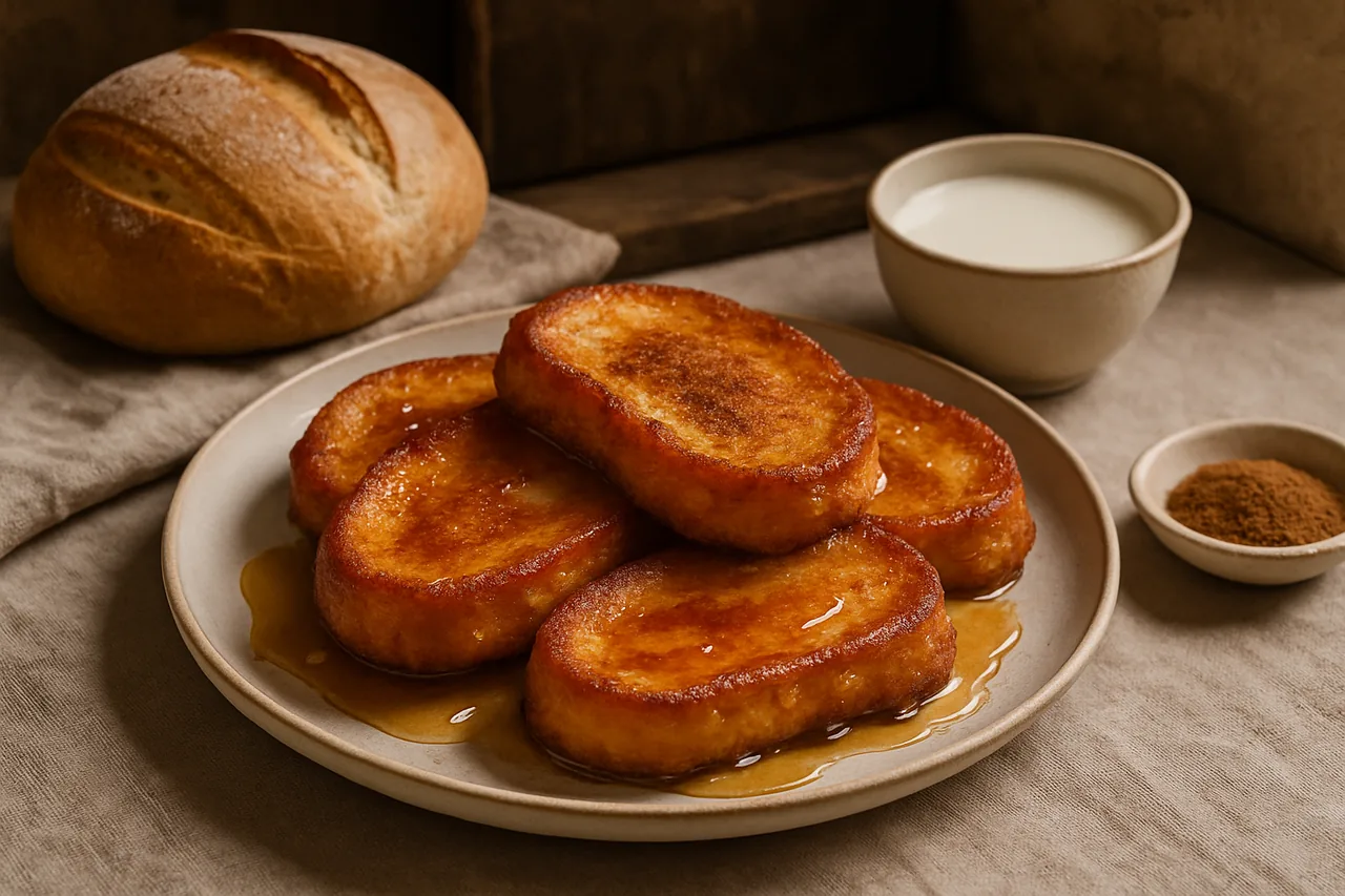 Torrijas — receta canaria