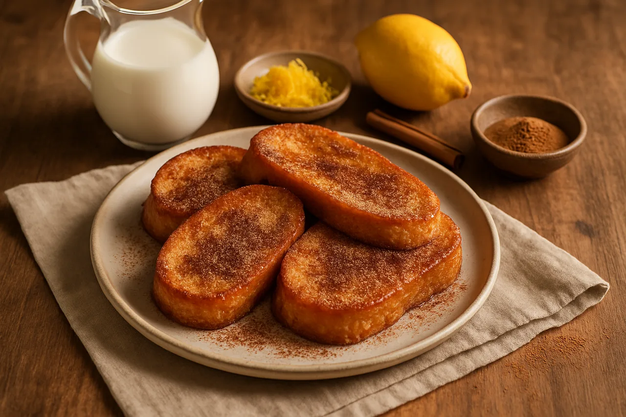 Torrijas — receta canaria