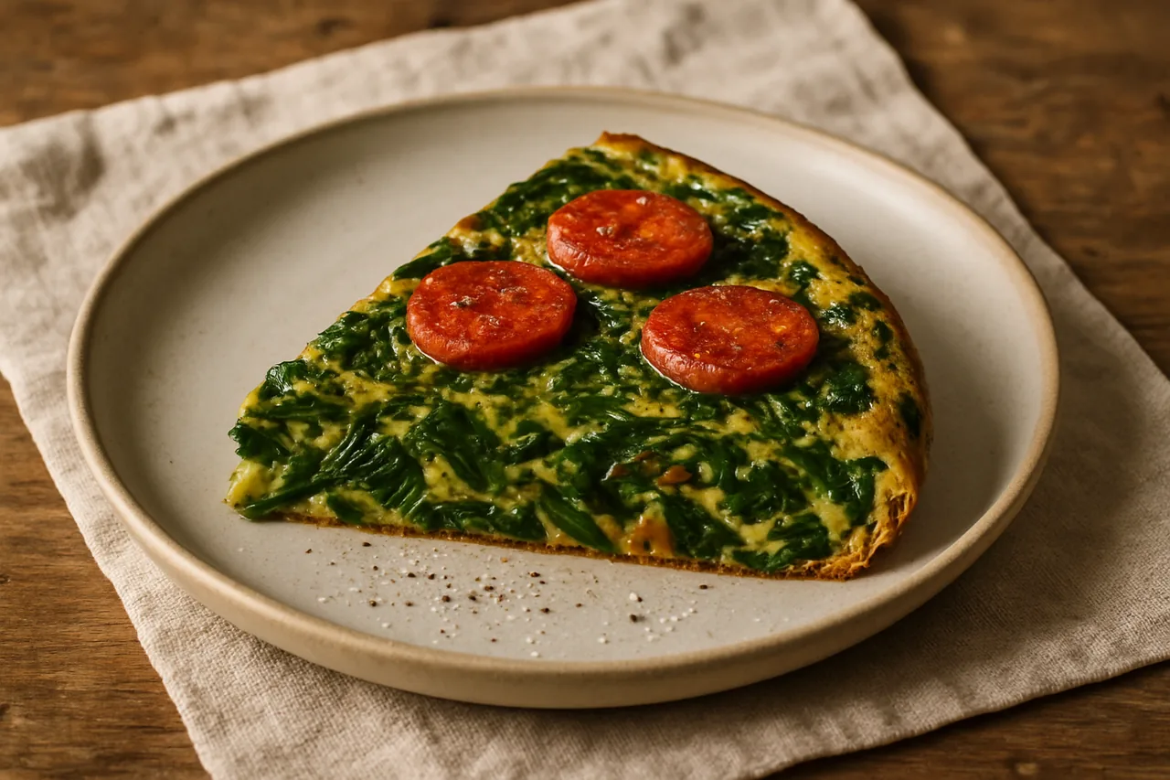 Foto de Tortilla de Acelga con Sobrasada