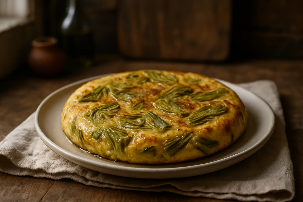 Foto de Tortilla de Alcachofas