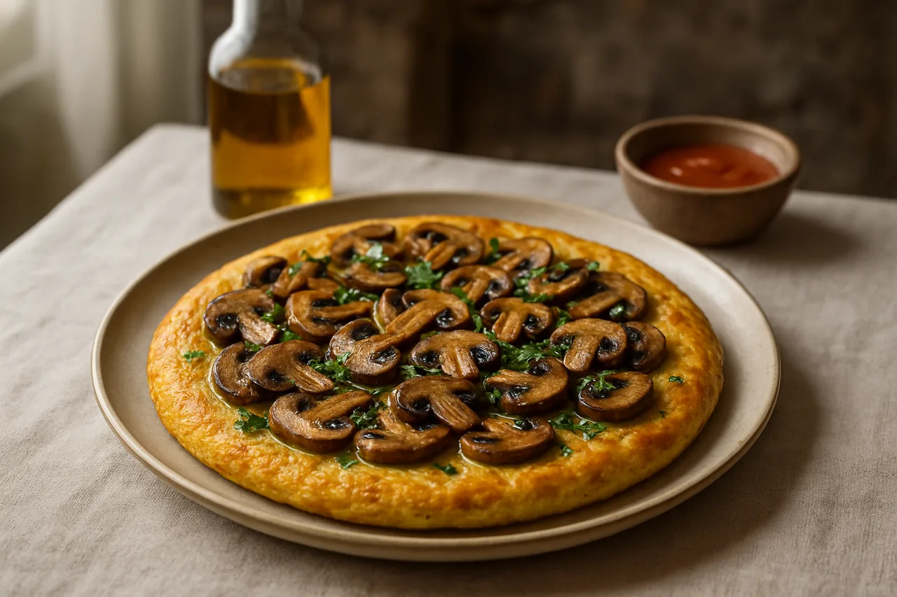Foto de Tortilla de champiñones