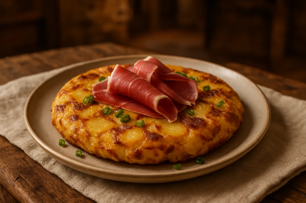 Foto de Tortilla de Patatas con Jamón