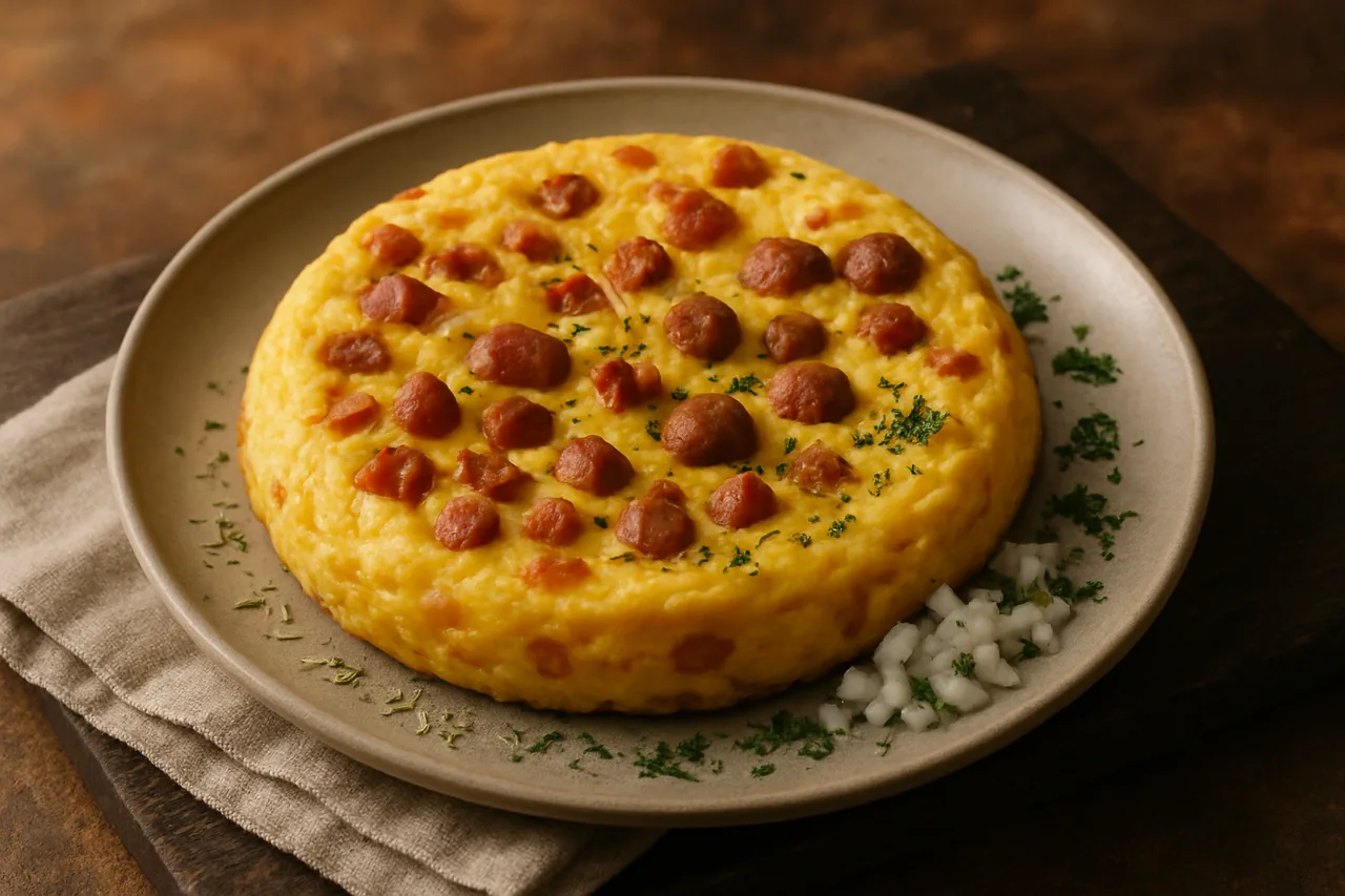 Foto de Tortilla de Panceta y Salchichas