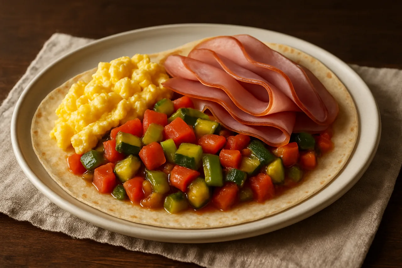 Foto de Tortillas de Pavo con Pisto